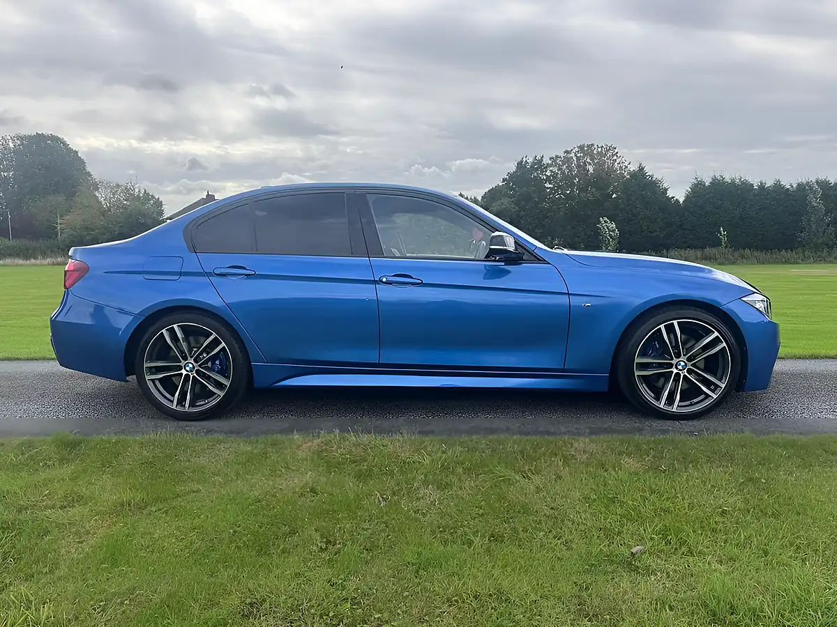 Used 2018 BMW 3 Series M Sport Shadow Edition Blue - Interior and Exterior details 2