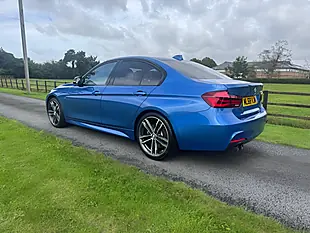 Used 2018 BMW 3 Series M Sport Shadow Edition Blue - Interior and Exterior details 5