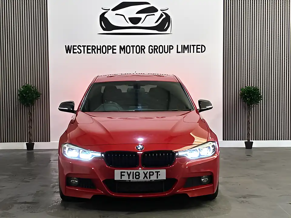 Used 2018 BMW 3 Series M Sport Shadow Edition Red - Interior and Exterior details 10