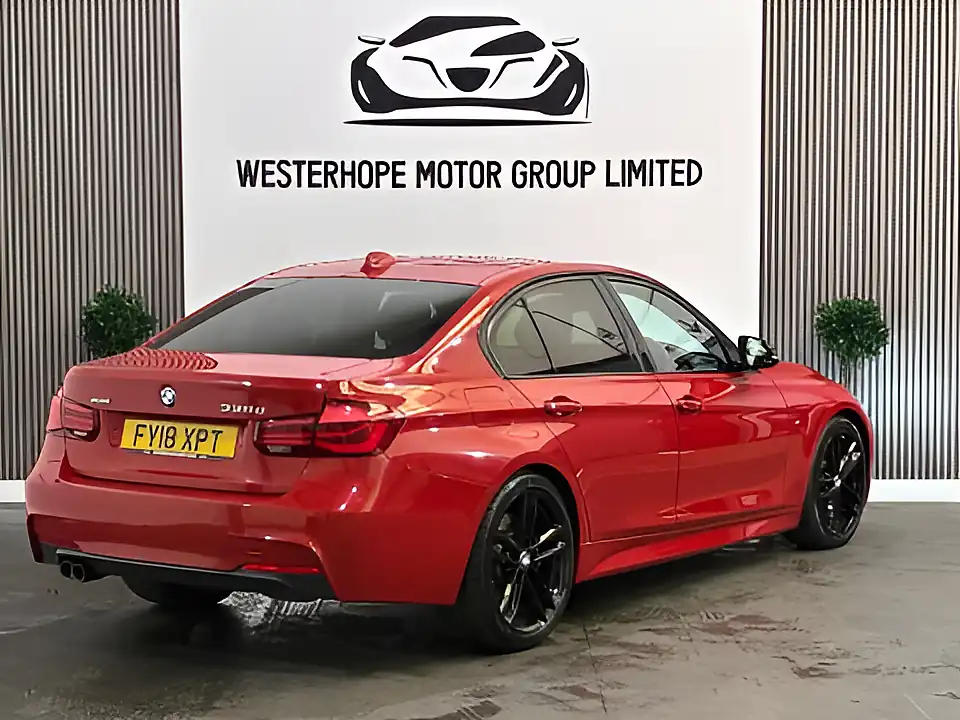 Used 2018 BMW 3 Series M Sport Shadow Edition Red - Interior and Exterior details 4