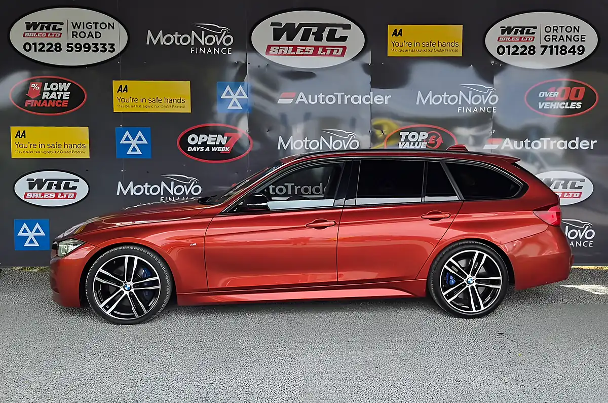 Used 2018 BMW 3 Series M Sport Shadow Edition Sunset Orange - Interior and Exterior details 2