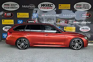 Used 2018 BMW 3 Series M Sport Shadow Edition Sunset Orange - Interior and Exterior details 5