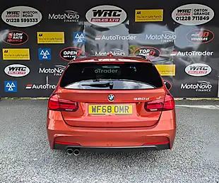 Used 2018 BMW 3 Series M Sport Shadow Edition Sunset Orange - Interior and Exterior details 7