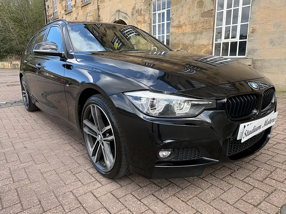 Used 2018 BMW 3 Series M Sport Shadow Edition Touring Black - Interior and Exterior details 12