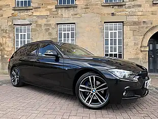 Used 2018 BMW 3 Series M Sport Shadow Edition Touring Black - Interior and Exterior details 3
