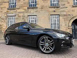 Used 2018 BMW 3 Series M Sport Shadow Edition Touring Black - Interior and Exterior details 4
