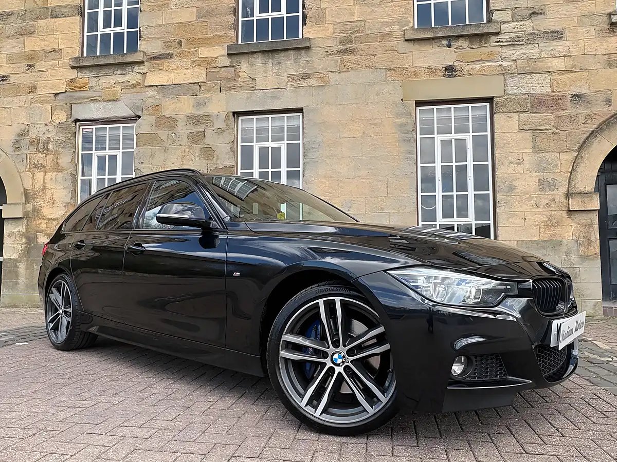 Used 2018 BMW 3 Series M Sport Shadow Edition Touring Black - Interior and Exterior details 5