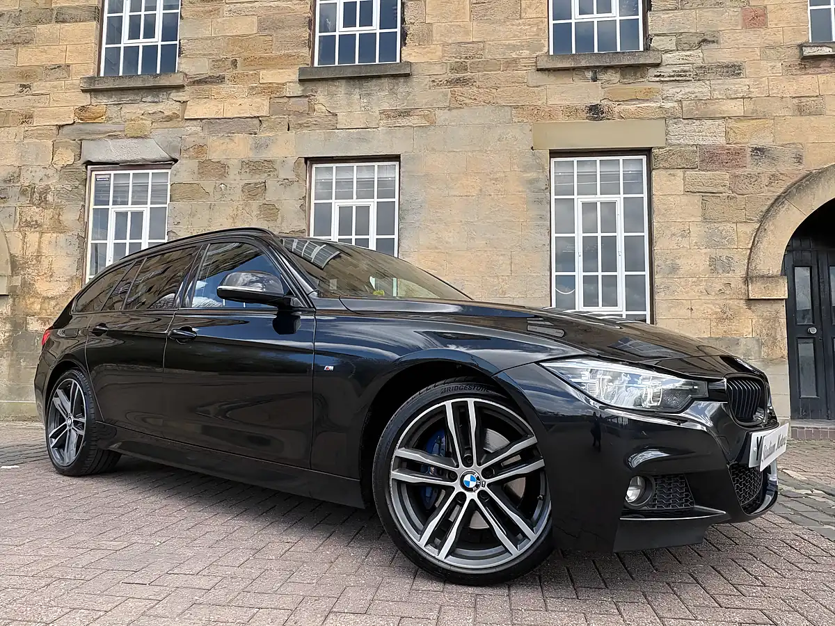 Used 2018 BMW 3 Series M Sport Shadow Edition Touring Black - Interior and Exterior details 7