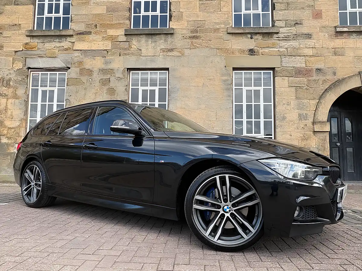 Used 2018 BMW 3 Series M Sport Shadow Edition Touring Black - Interior and Exterior details 8