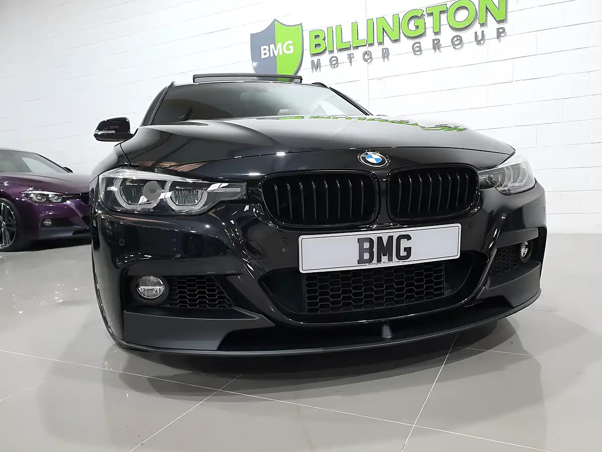 Used 2018 BMW 3 Series M Sport Shadow Edition Touring Black - Interior and Exterior details 13