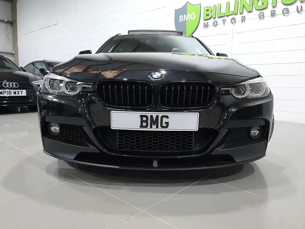 Used 2018 BMW 3 Series M Sport Shadow Edition Touring Black - Interior and Exterior details 14