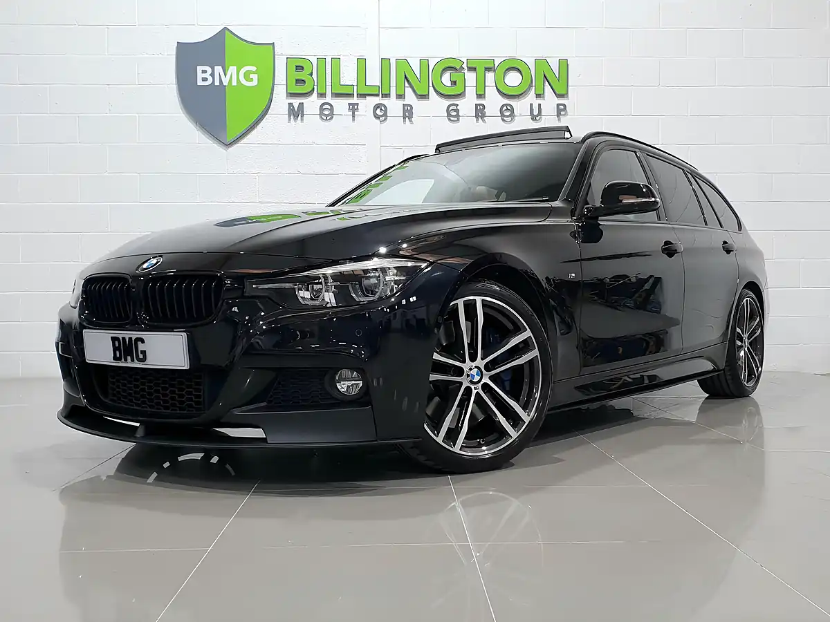 Used 2018 BMW 3 Series M Sport Shadow Edition Touring Black - Interior and Exterior details 3