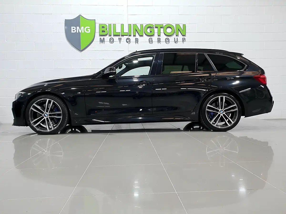Used 2018 BMW 3 Series M Sport Shadow Edition Touring Black - Interior and Exterior details 4