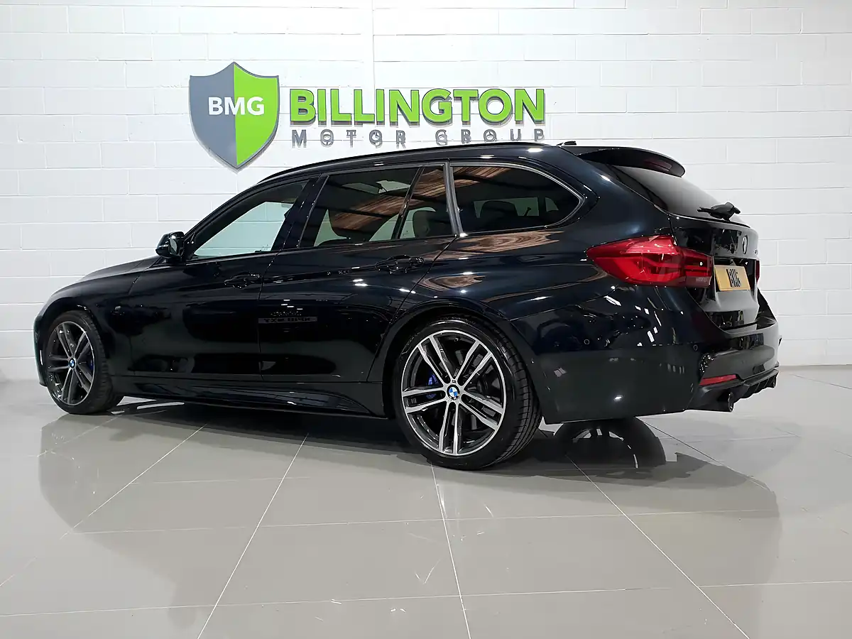 Used 2018 BMW 3 Series M Sport Shadow Edition Touring Black - Interior and Exterior details 5