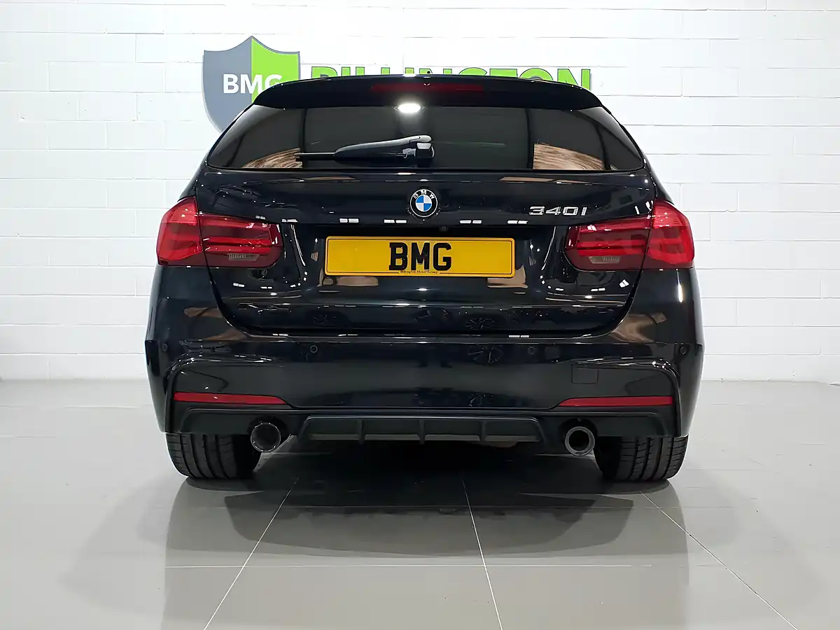 Used 2018 BMW 3 Series M Sport Shadow Edition Touring Black - Interior and Exterior details 6