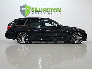 Used 2018 BMW 3 Series M Sport Shadow Edition Touring Black - Interior and Exterior details 8