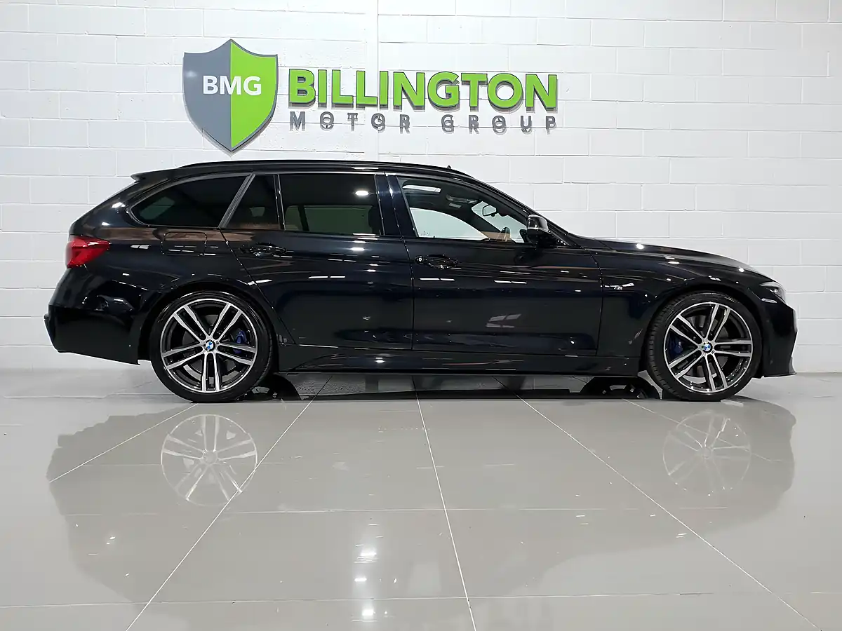 Used 2018 BMW 3 Series M Sport Shadow Edition Touring Black - Interior and Exterior details 8