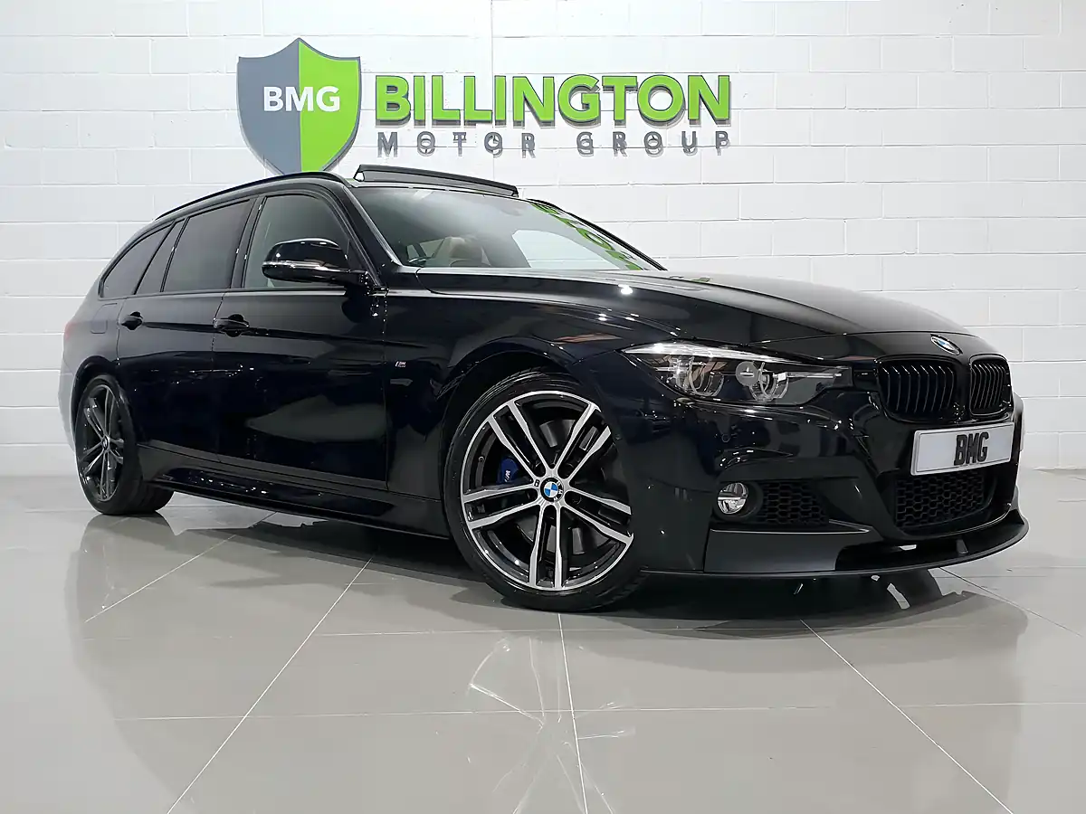 Used 2018 BMW 3 Series M Sport Shadow Edition Touring Black - Interior and Exterior details 9
