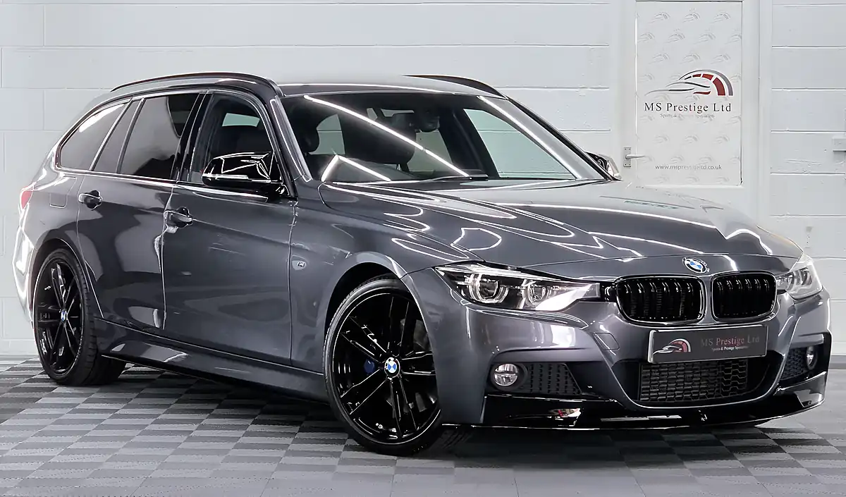 Used 2018 BMW 3 Series M Sport Shadow Edition Touring Mineral Grey - Interior and Exterior details 2