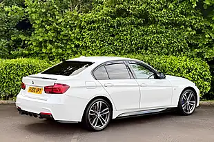 Used 2018 BMW 3 Series M Sport Shadow Edition White - Interior and Exterior details 4
