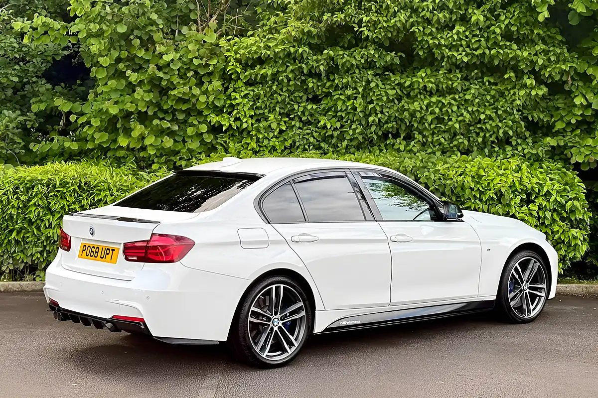 Used 2018 BMW 3 Series M Sport Shadow Edition White - Interior and Exterior details 4