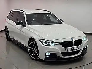 Used 2018 BMW 3 Series M Sport Shadow Edition White - Interior and Exterior details 10