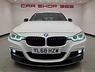 Used 2018 BMW 3 Series M Sport Shadow Edition White - Interior and Exterior details 11