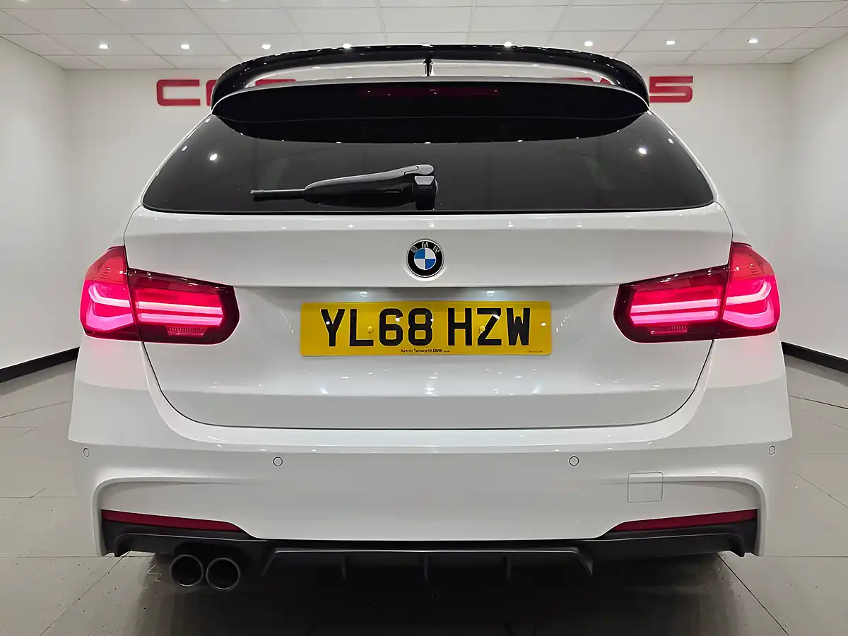 Used 2018 BMW 3 Series M Sport Shadow Edition White - Interior and Exterior details 12