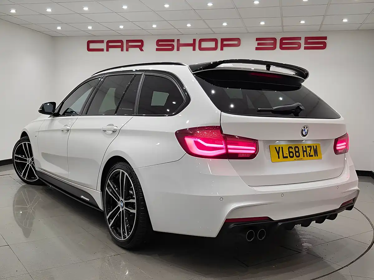 Used 2018 BMW 3 Series M Sport Shadow Edition White - Interior and Exterior details 13