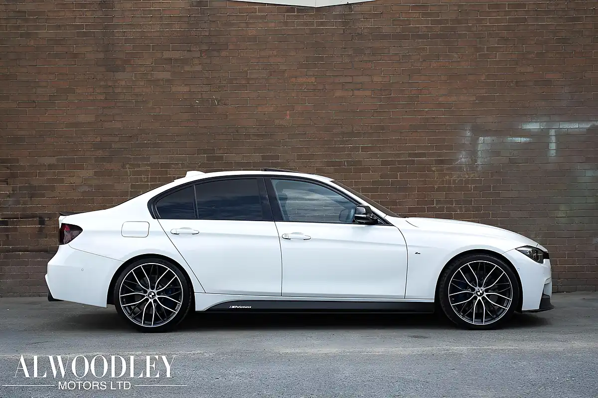 Used 2018 BMW 3 Series M Sport Shadow Edition White - Interior and Exterior details 2