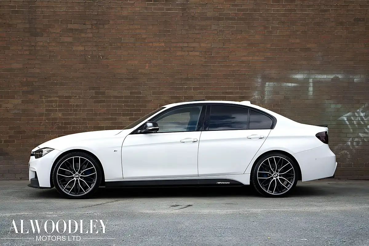 Used 2018 BMW 3 Series M Sport Shadow Edition White - Interior and Exterior details 9