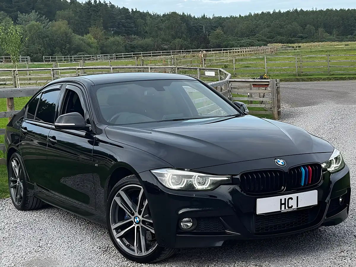 Used 2018 BMW 3 Series M Sport Shadowedition Black - Front View