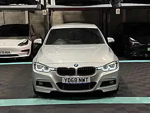 Used 2018 BMW 3 Series M Sport Silver - Interior and Exterior details 4
