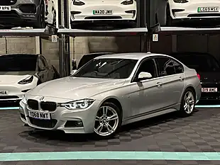 Used 2018 BMW 3 Series M Sport Silver - Interior and Exterior details 5