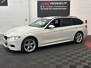 Used 2018 BMW 3 Series M Sport Touring Alpine White - Interior and Exterior details 2