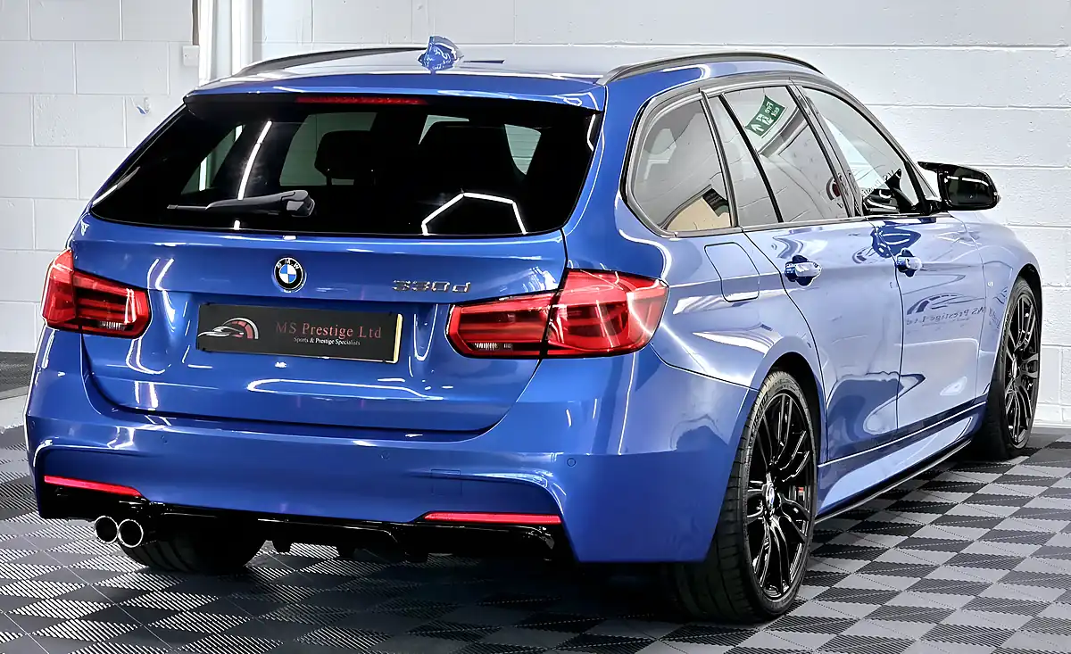 Used 2018 BMW 3 Series M Sport Touring Estoril Blue - Interior and Exterior details 10