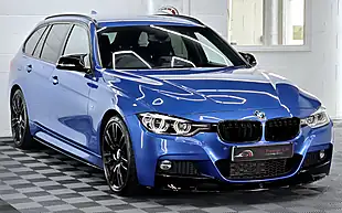Used 2018 BMW 3 Series M Sport Touring Estoril Blue - Interior and Exterior details 3