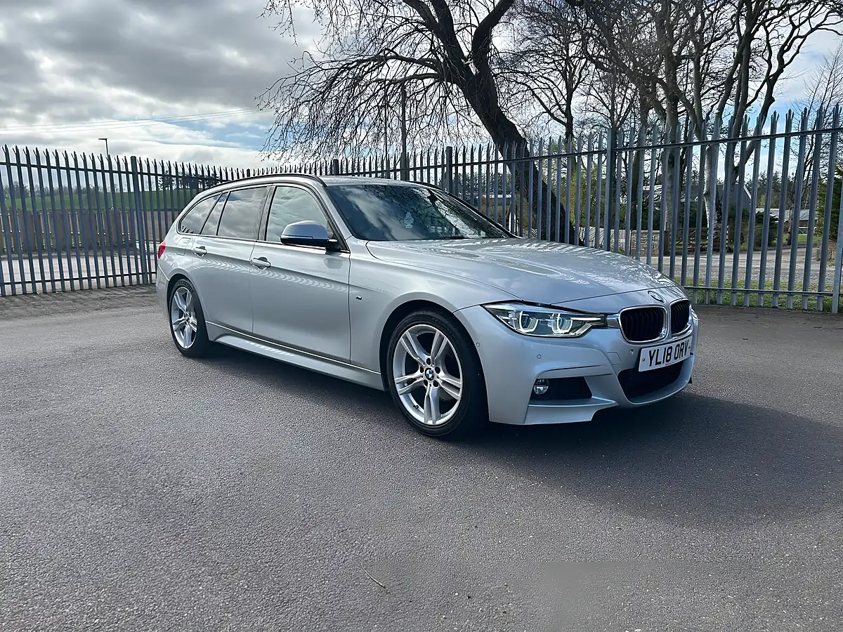 Used 2018 BMW 3 Series M Sport Touring Silver - Interior and Exterior details 3