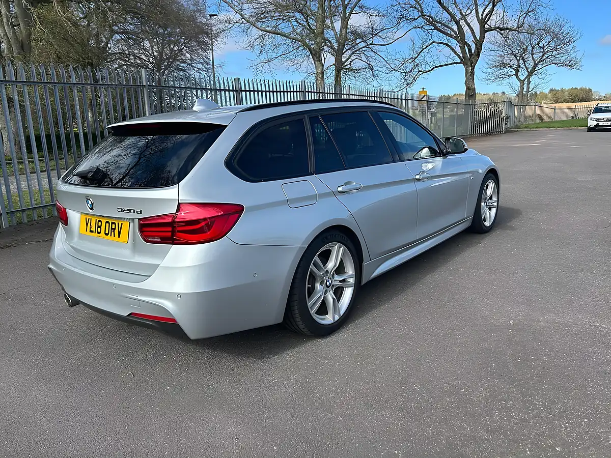 Used 2018 BMW 3 Series M Sport Touring Silver - Interior and Exterior details 5