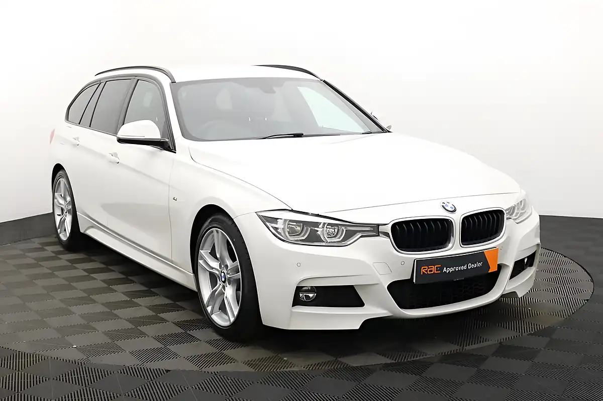 Used 2018 BMW 3 Series M Sport Touring White - Interior and Exterior details 10