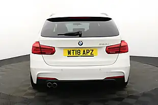 Used 2018 BMW 3 Series M Sport Touring White - Interior and Exterior details 5