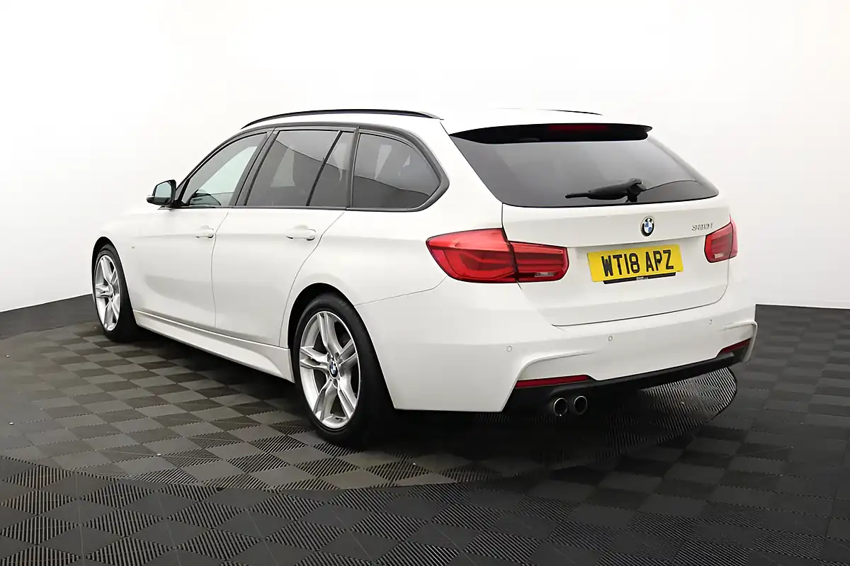 Used 2018 BMW 3 Series M Sport Touring White - Interior and Exterior details 6