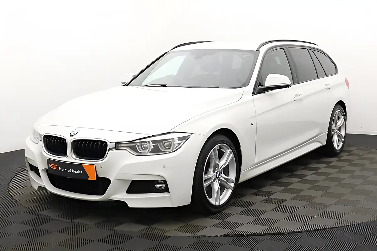 Used 2018 BMW 3 Series M Sport Touring White - Interior and Exterior details 8