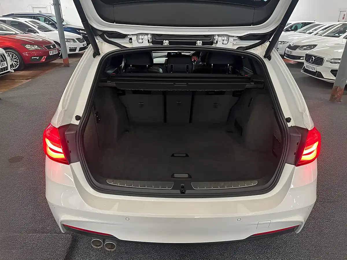 Used 2018 BMW 3 Series M Sport Touring White - Interior and Exterior details 13