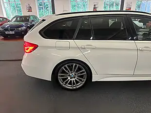Used 2018 BMW 3 Series M Sport Touring White - Interior and Exterior details 19