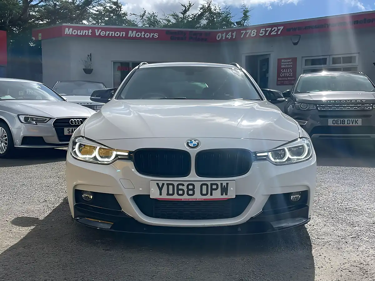 Used 2018 BMW 3 Series M Sport Touring White - Interior and Exterior details 11