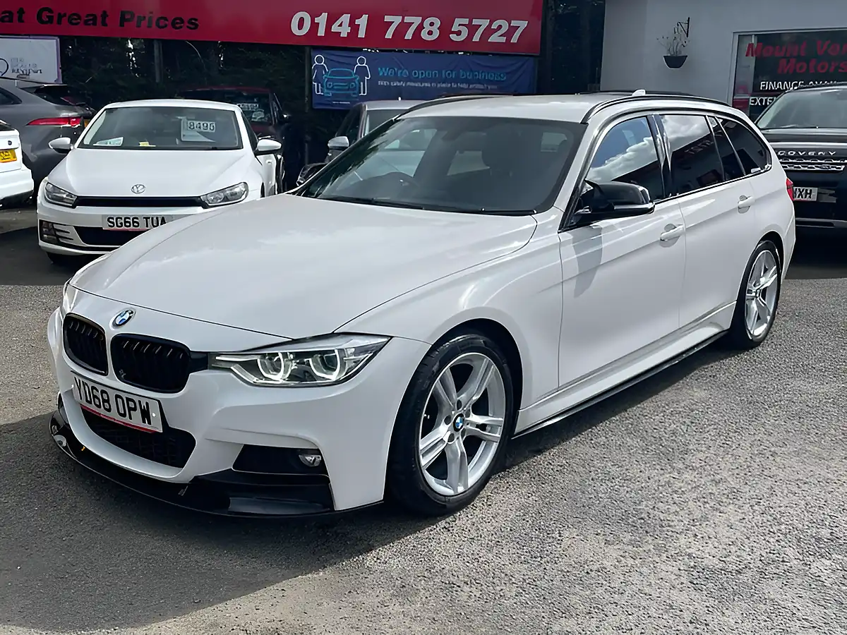 Used 2018 BMW 3 Series M Sport Touring White - Interior and Exterior details 2