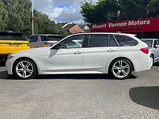 Used 2018 BMW 3 Series M Sport Touring White - Interior and Exterior details 4