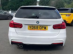 Used 2018 BMW 3 Series M Sport Touring White - Interior and Exterior details 7