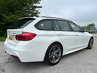 Used 2018 BMW 3 Series M Sport White - Interior and Exterior details 11